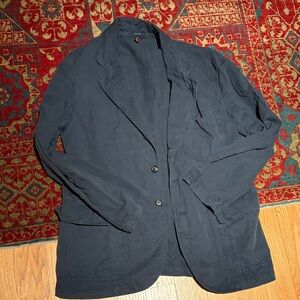 Drakes Dark Blue Lightweight Games Blazer